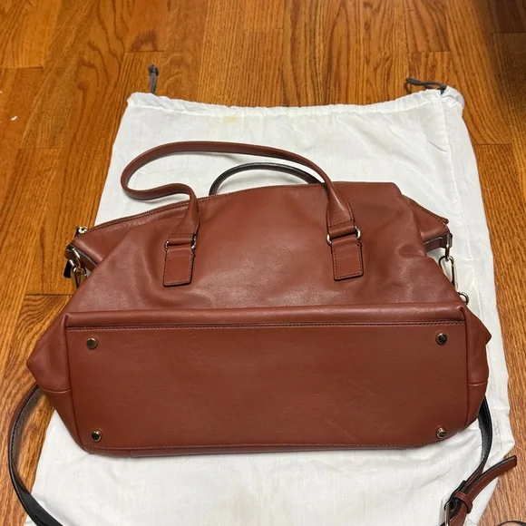 Kate Spade Brown Leather Handbag - Picture 2 of 6